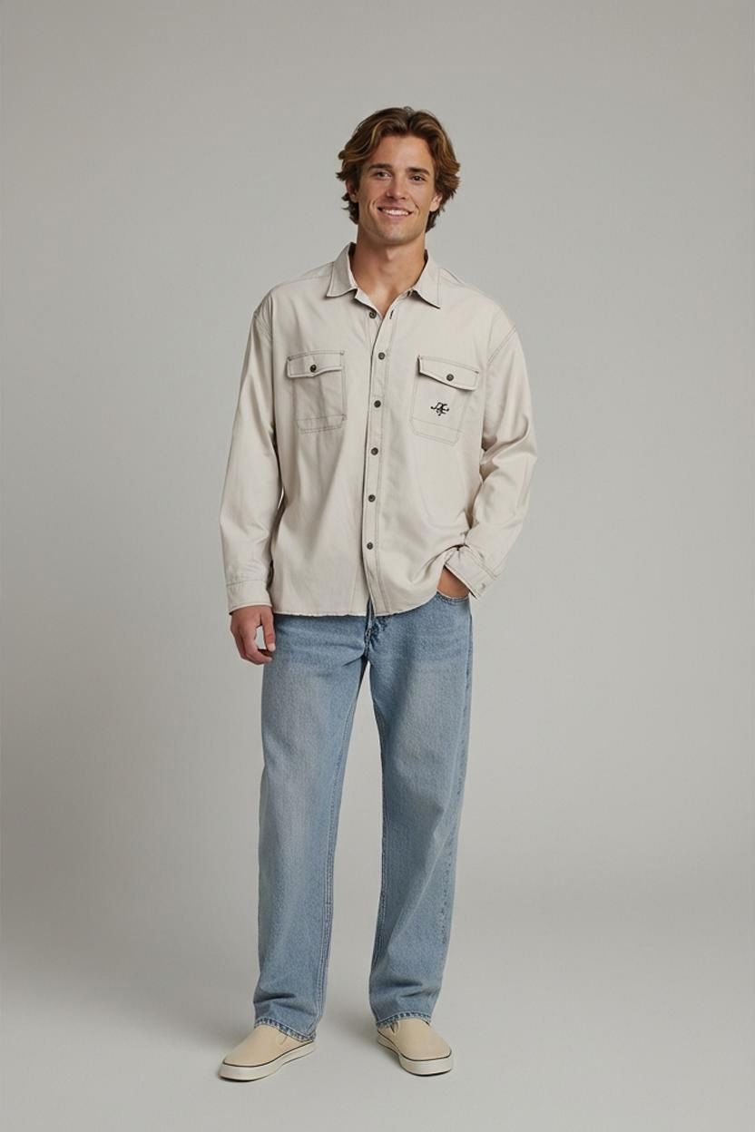 Calvin Klein Jeans Button-Down Shirt - Size M
