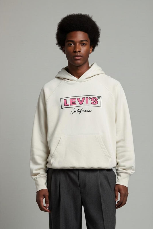 Levi's California Beige Hoodie - Size S