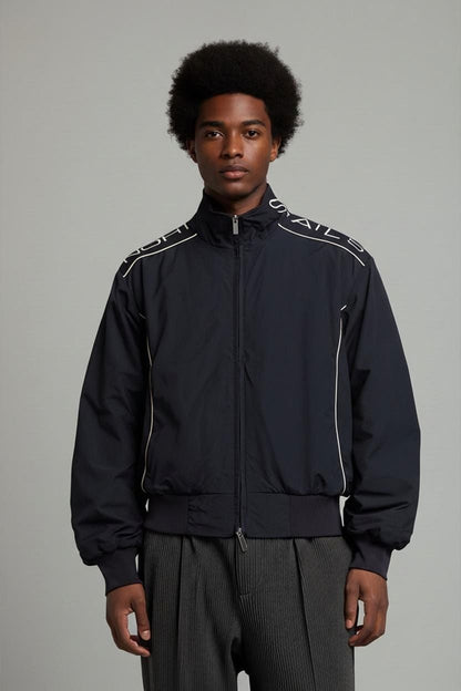 North Sails Navy Windbreaker Jacket - Size S