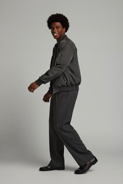 J.Lindeberg Black Windbreaker Jacket - Size 54