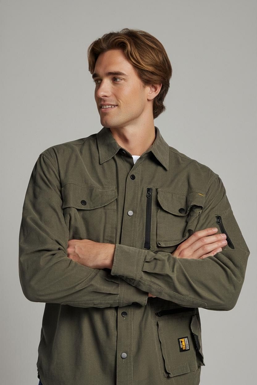 Timberland PRO Series Olive Green Work Jacket - Size M