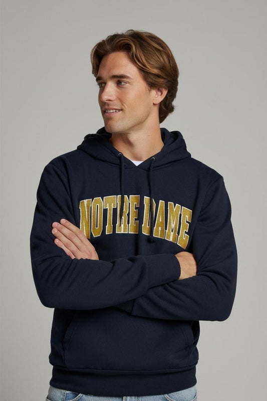 Champion Notre Dame Navy Sweatshirt - Size S