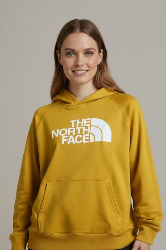 The North Face Yellow Sweatshirt - Size XL