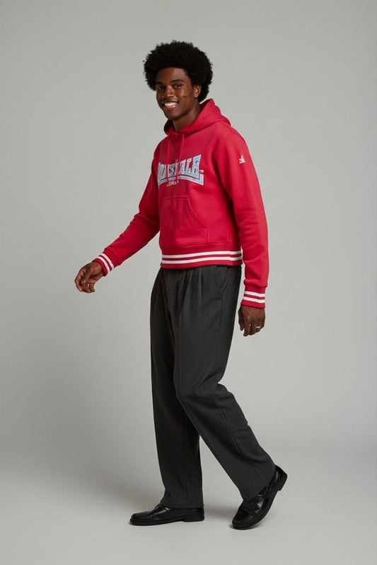 Lonsdale London Red Hoodie - Size M