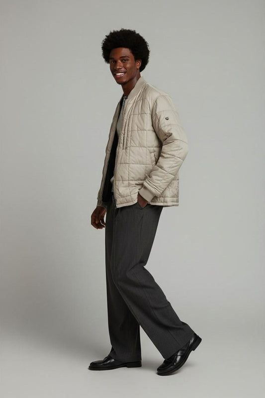 Timberland Beige Quilted Jacket - Size 3XL