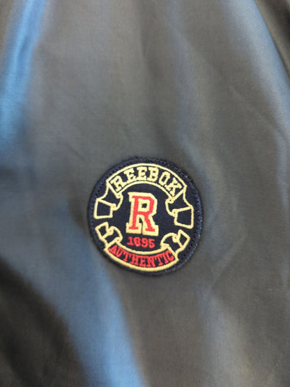 Vintage Reebok Bomber Jacket - Navy/Red - Size S
