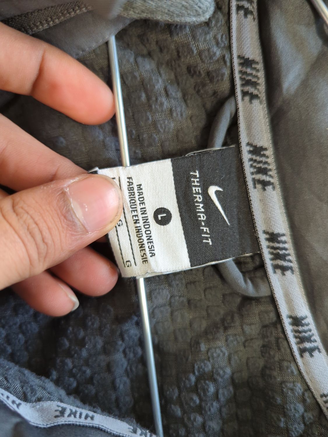 Nike WLC Gottlieb Grey Windbreaker Jacket - Size L