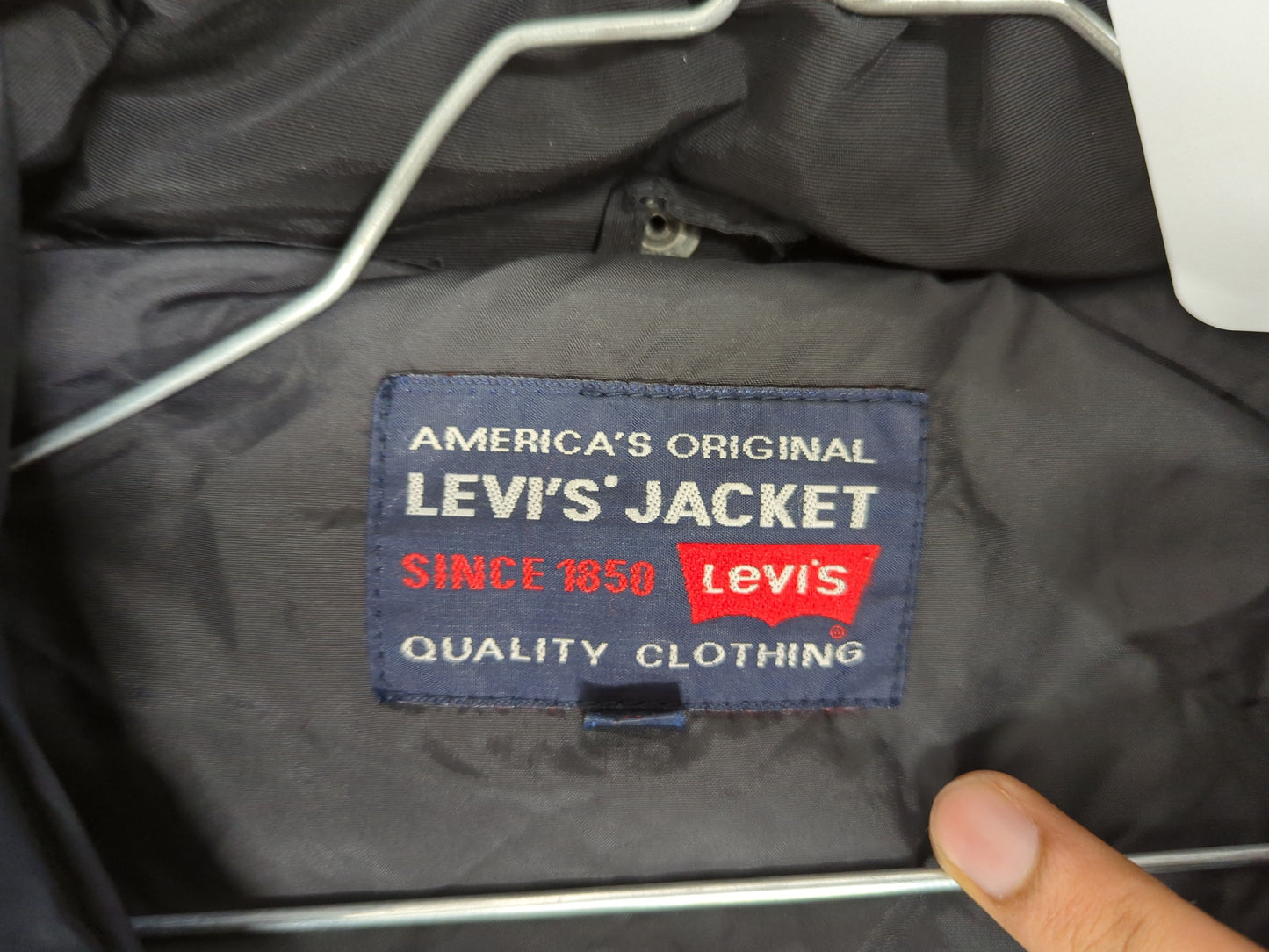 Levi's Black Puffer Jacket - Winter Parka