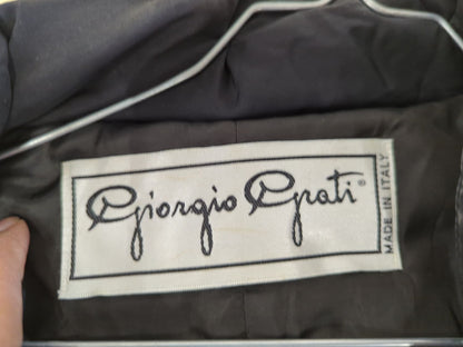 Giorgio Grati Black Jacket - Size 46