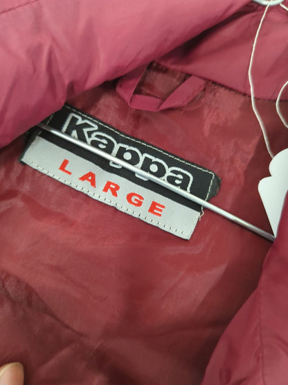 Kappa Burgundy Sleeveless Vest - Size Large