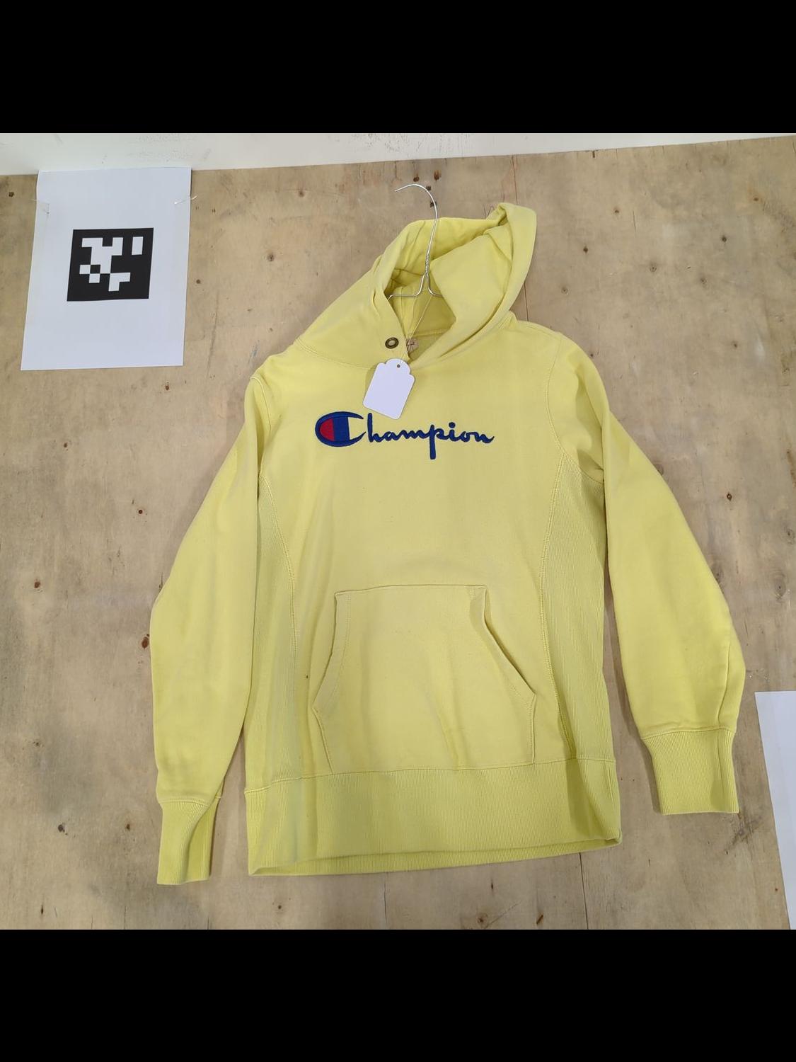 Champion Yellow Hoodie - Size Large