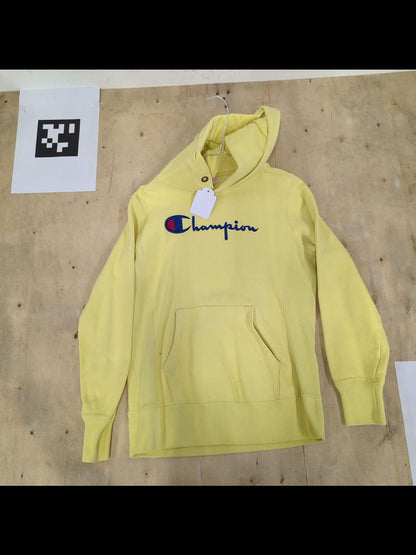 Champion Yellow Hoodie - Size Large