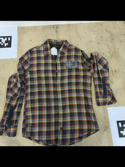 Napapijri Plaid Button-Down Shirt - Colorful Flannel
