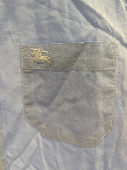 Burberry Light Blue Button-Down Shirt
