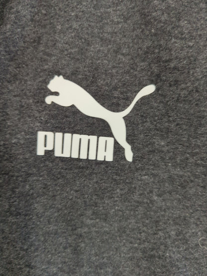 Puma Lifestyle Grey Zip-Up Sweatshirt - Size XL