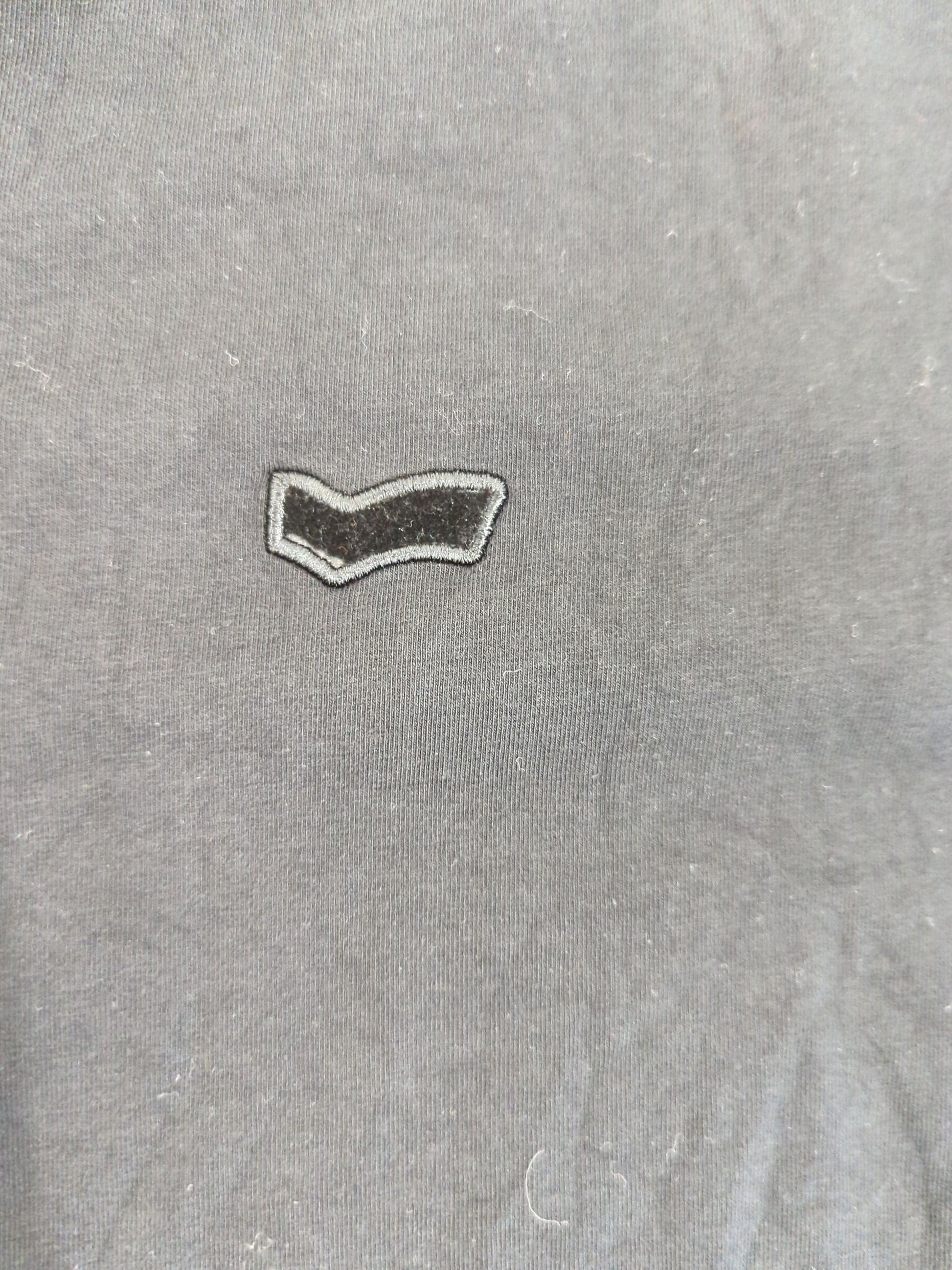GAS Black Long Sleeve Polo Shirt