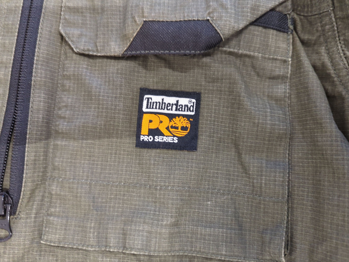 Timberland PRO Series Olive Green Work Jacket - Size M