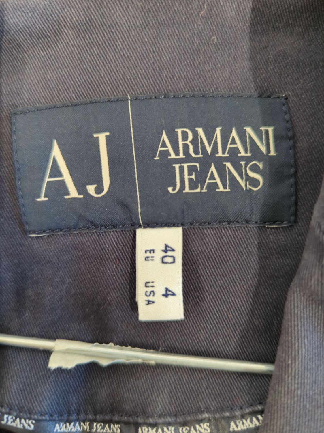 Armani Jeans Navy Blazer - Women's EU 40 / US 4