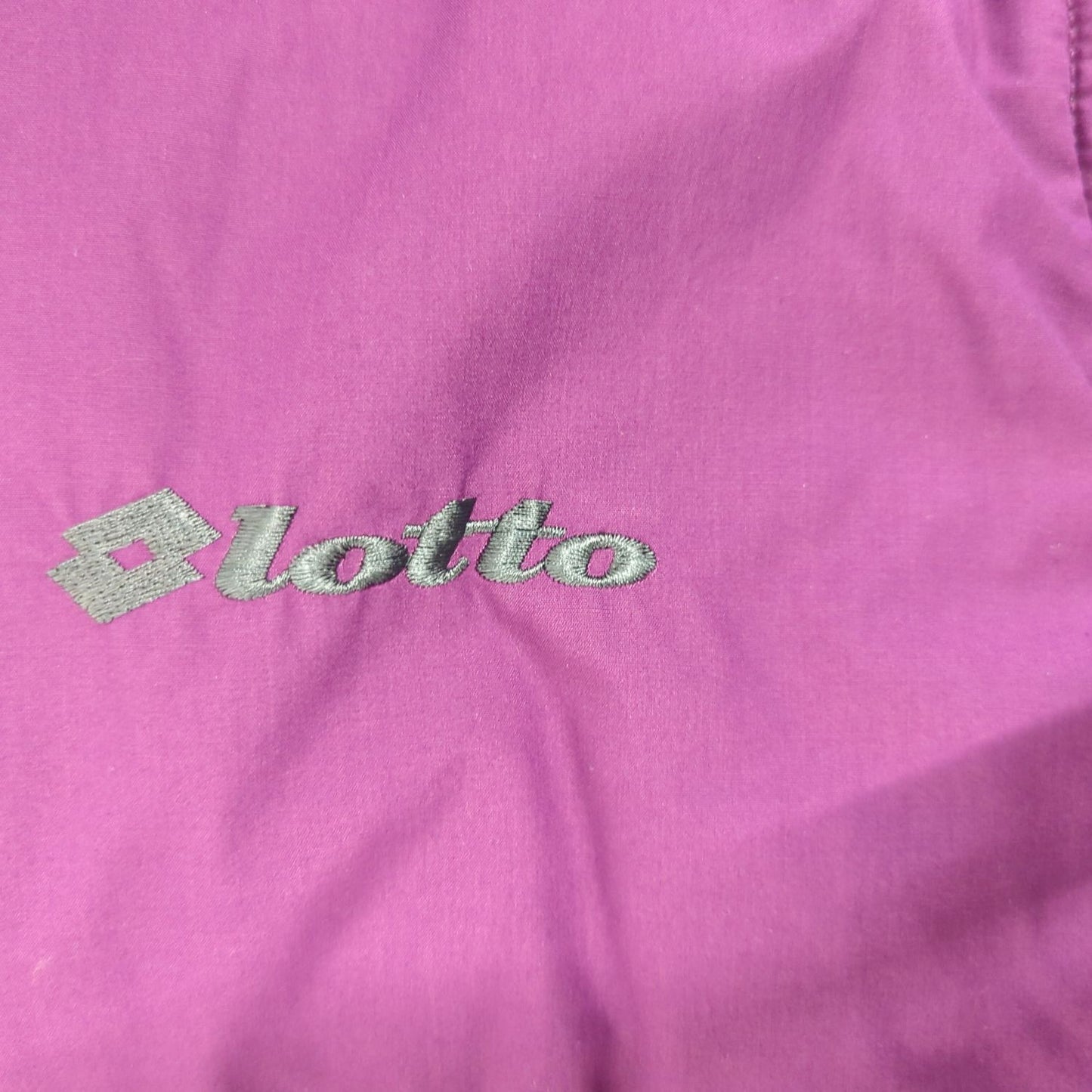 Lotto Purple Parka Jacket with Grey Accents