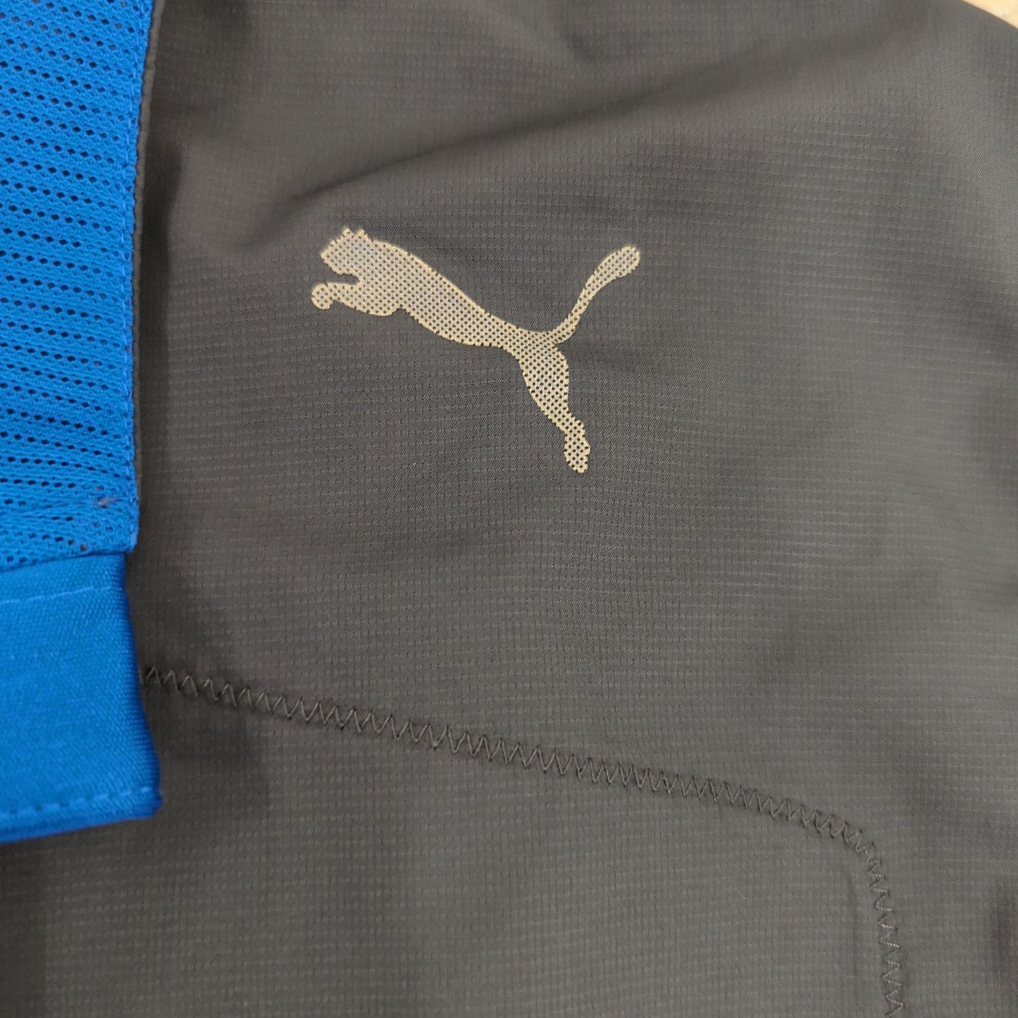 Puma DryCELL Men's Golf Vest - Gray/Blue Lightweight Performance Wear