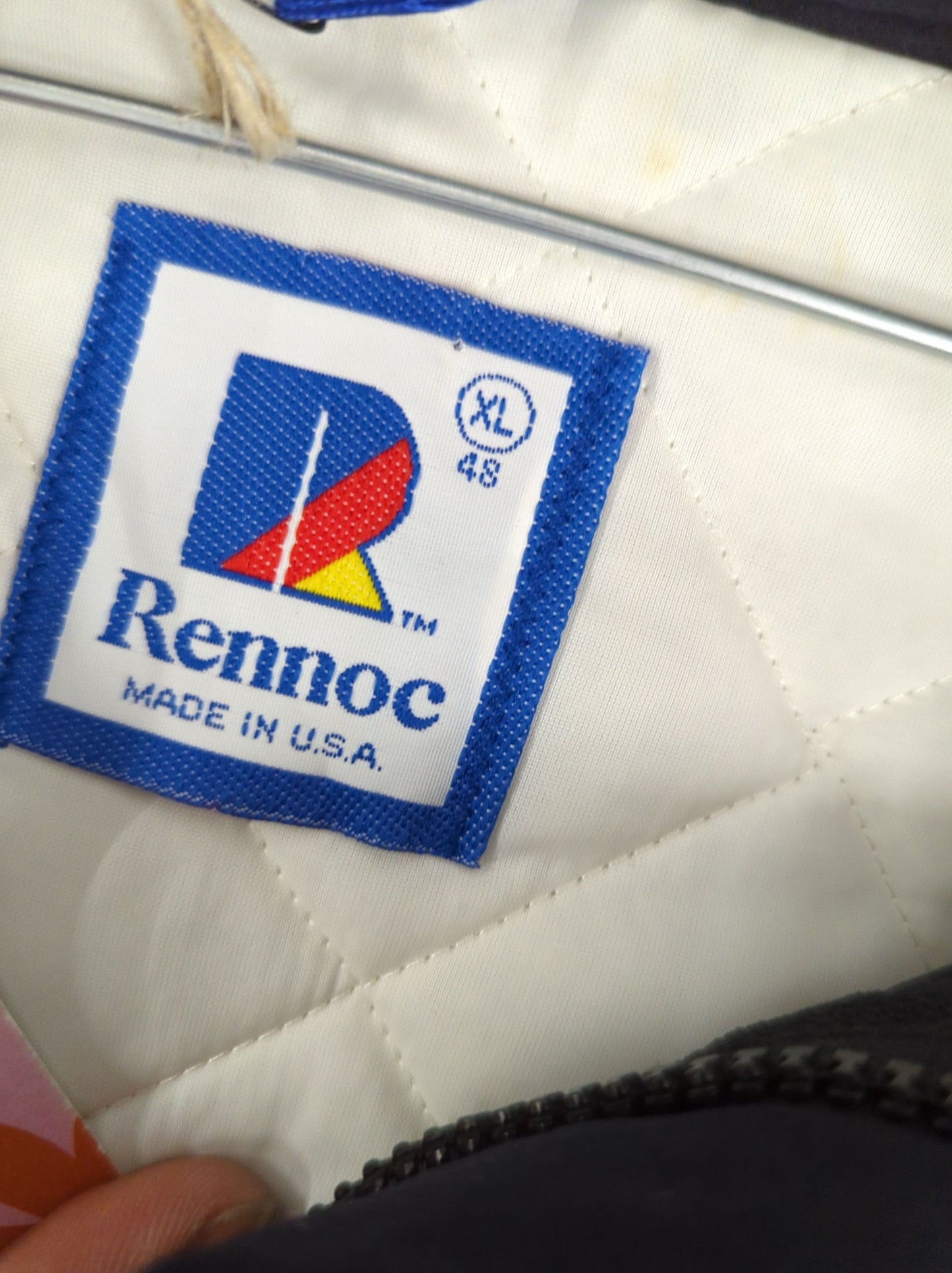 Vintage Rennoc 1999 CB West Saxline Bomber Jacket - Size XL