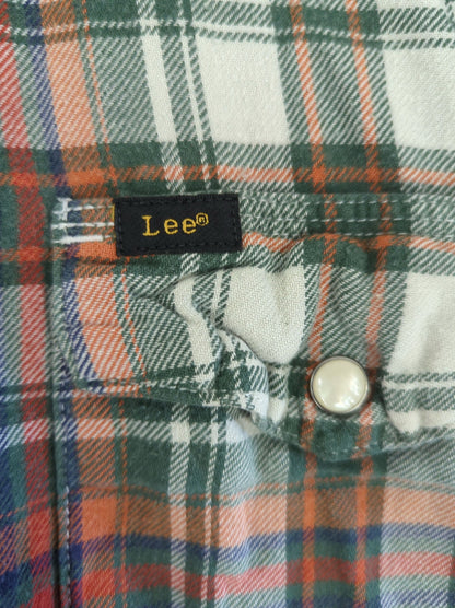 Lee Plaid Button-Down Shirt - Size XL