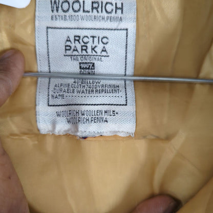 Woolrich Arctic Parka Black Winter Jacket - Size L