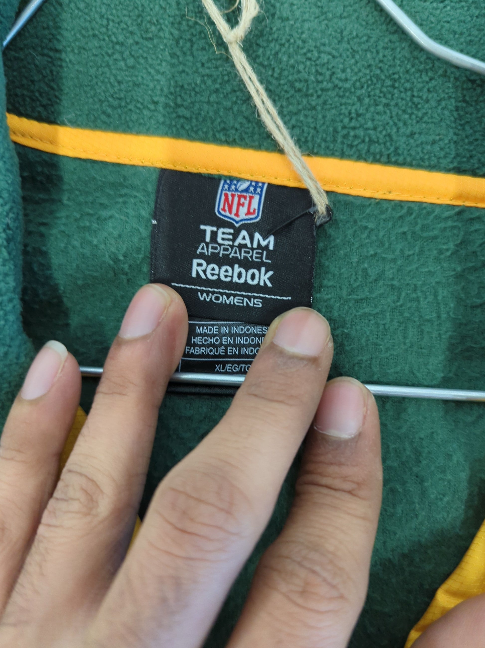 NFL Green Bay Packers Fleece Jacket by Reebok - Official Team Apparel