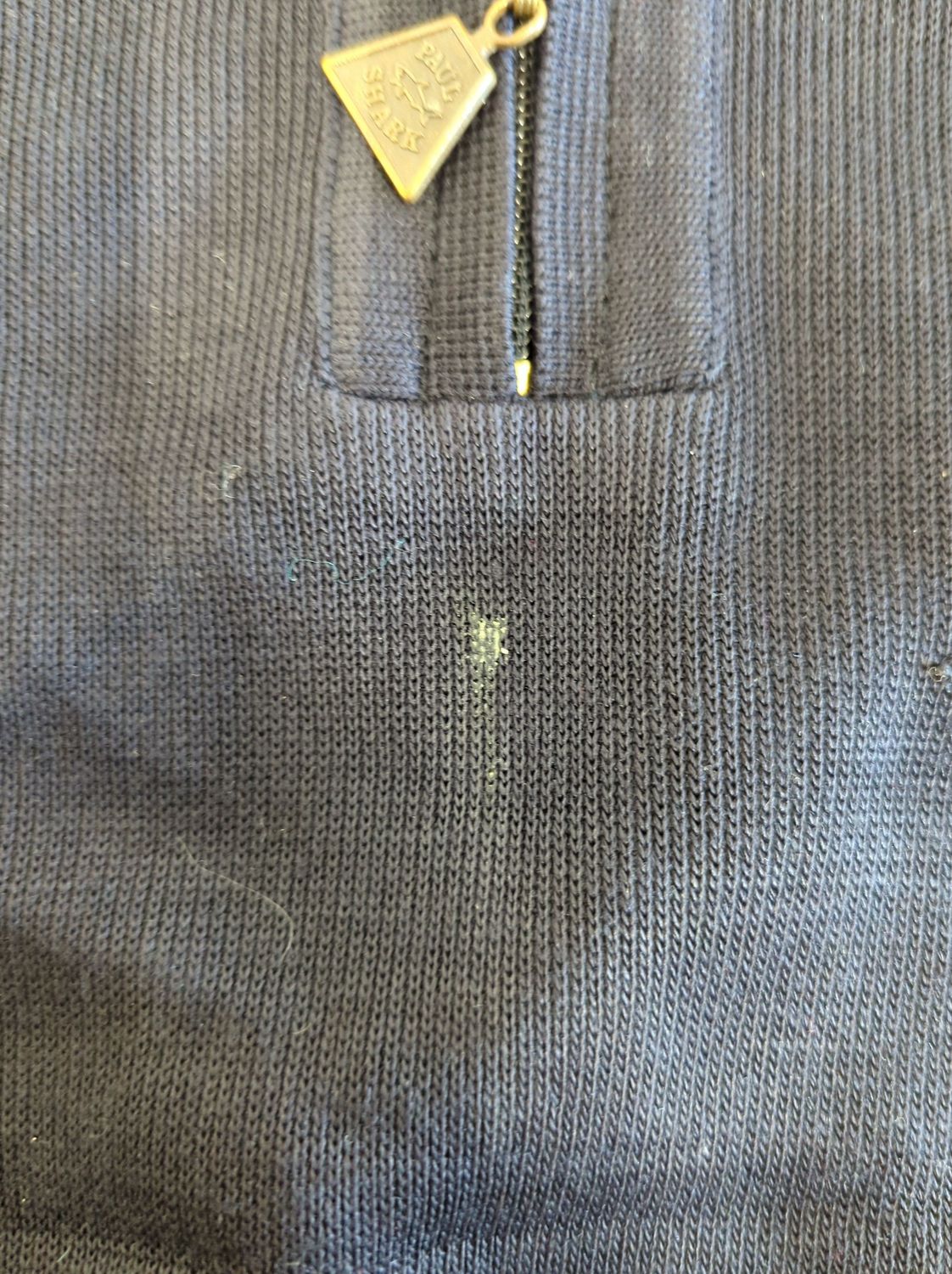 Paul & Shark Navy Cotton Sweater - Size XL