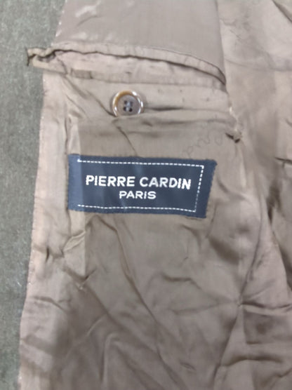 Pierre Cardin Olive Green Suit Jacket - Lang Merinos Extrafine