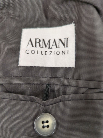 Armani Collezione Black Velvet Blazer - Size 56/R - Italian Made