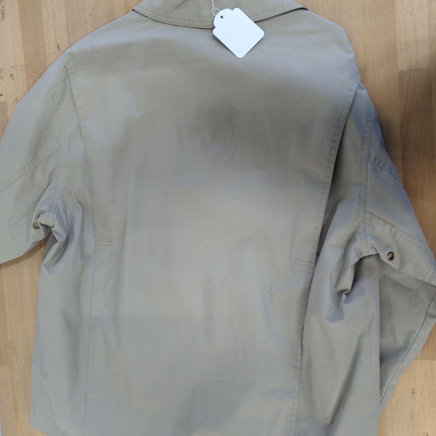 Timberland Beige Windbreaker Jacket - Size XS