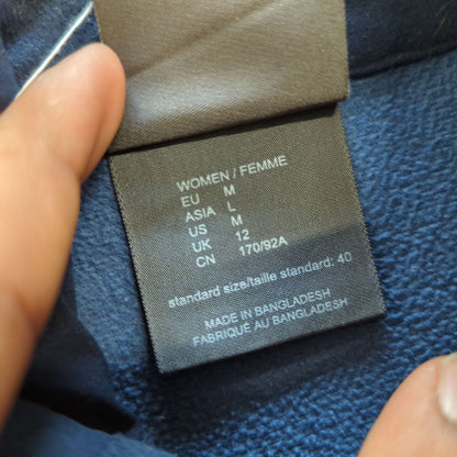 Jack Wolfskin Navy Fleece Jacket - Size M