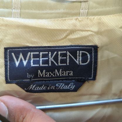 Weekend Beige Windbreaker Jacket - Size 49