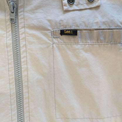 Lee Beige Lightweight Windbreaker Jacket - Size XL