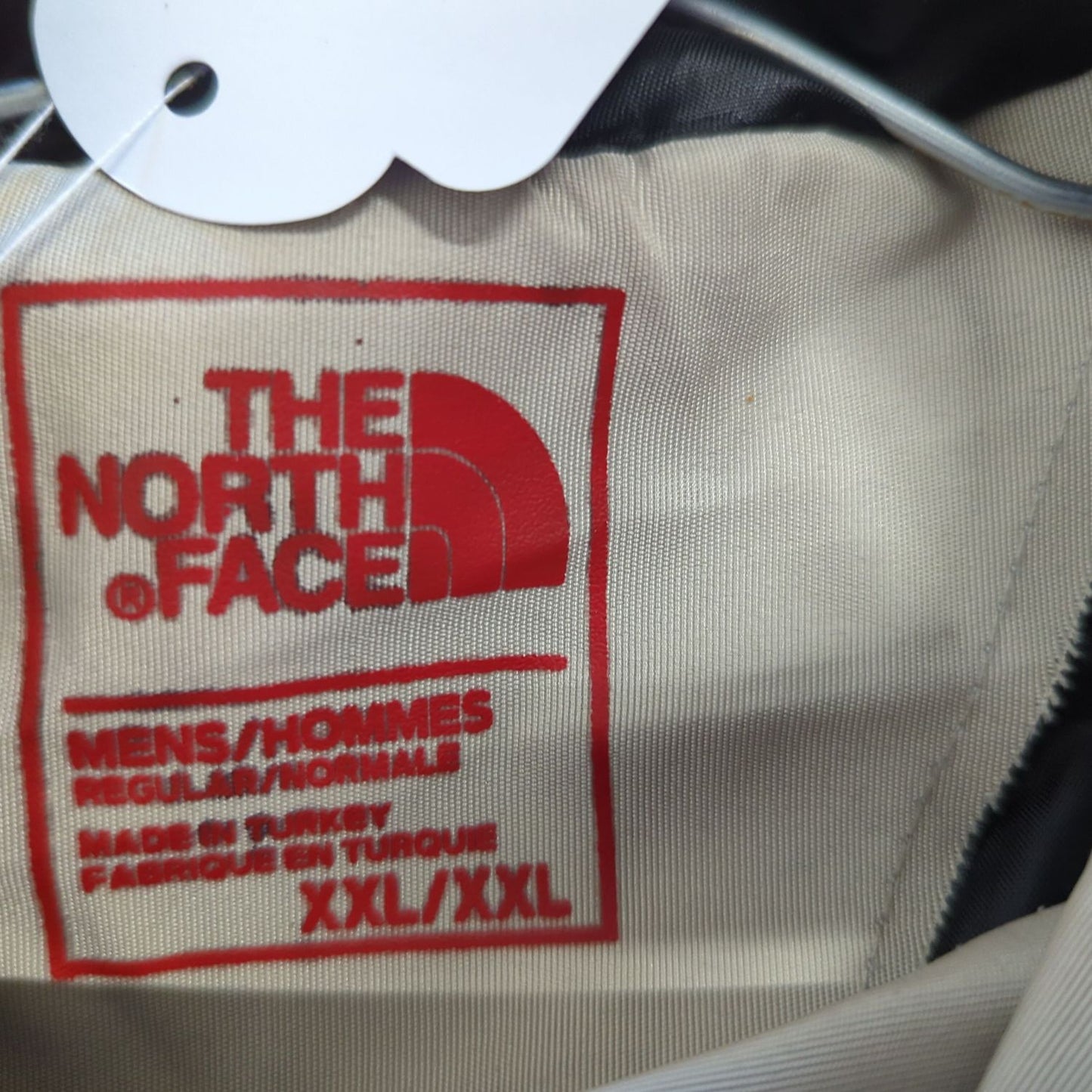The North Face Two-Tone Windbreaker Jacket - Black/Beige