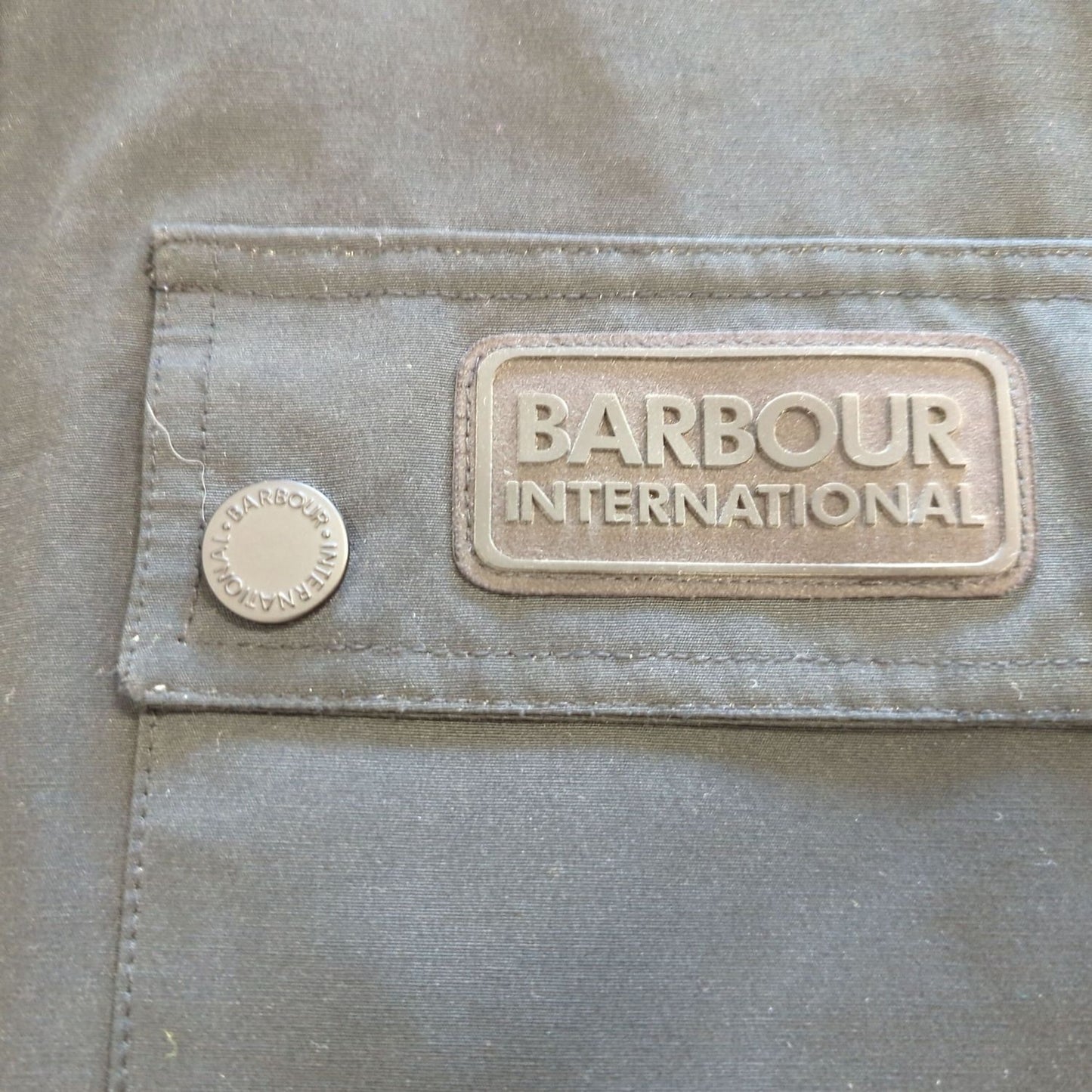 Barbour International Black Jacket - Size M