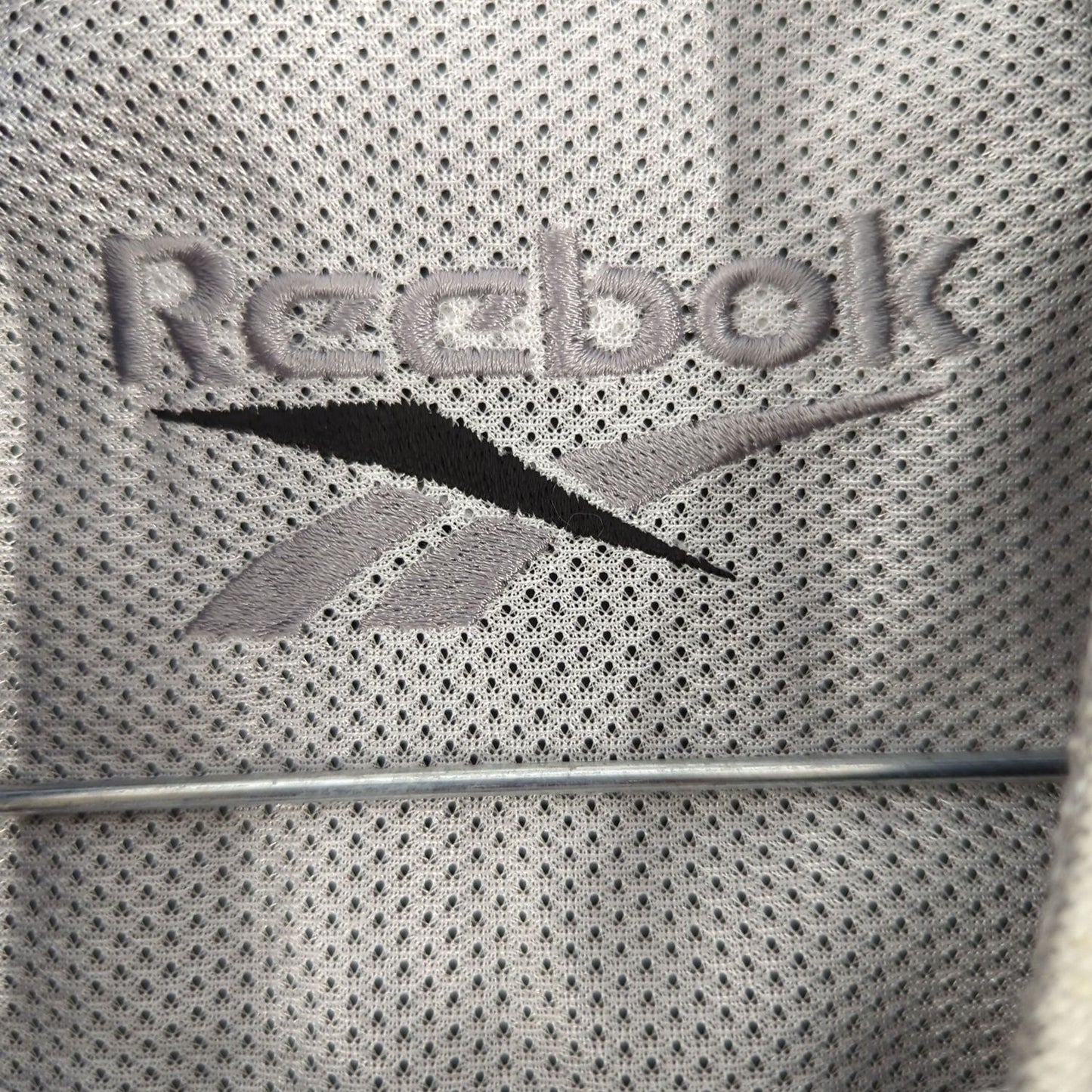 Vintage Reebok Black Windbreaker Jacket - Pullover Style