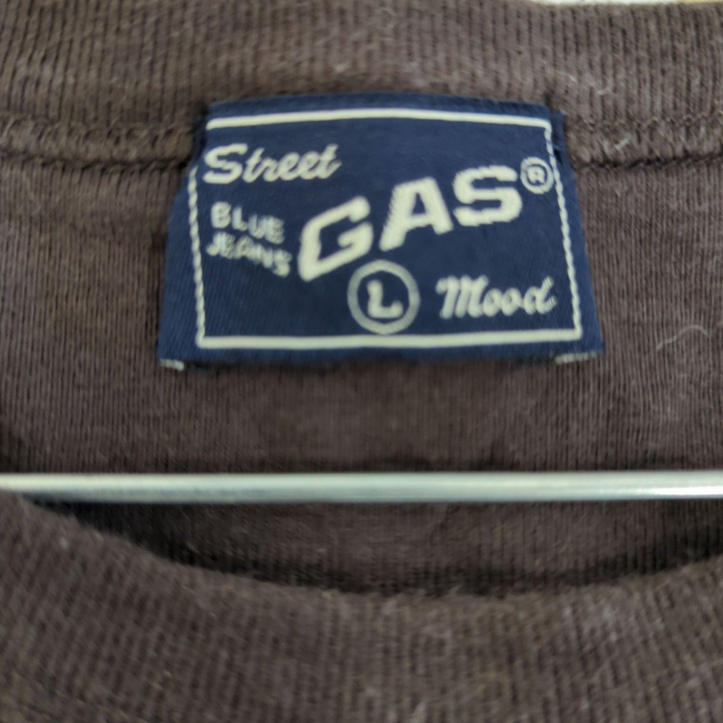 GAS Brown Long Sleeve Sweatshirt - Street Blue Label