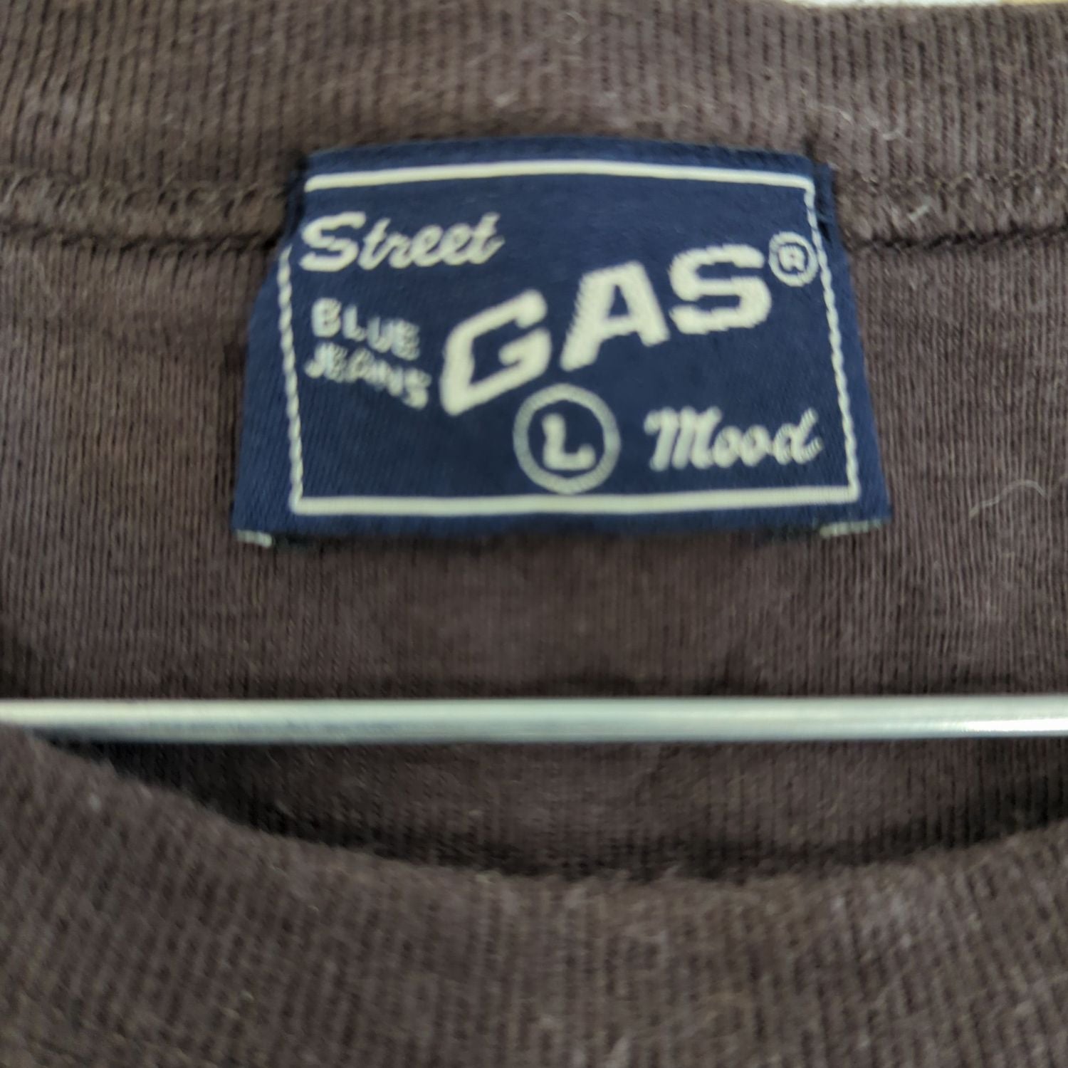 GAS Brown Long Sleeve Sweatshirt - Street Blue Label