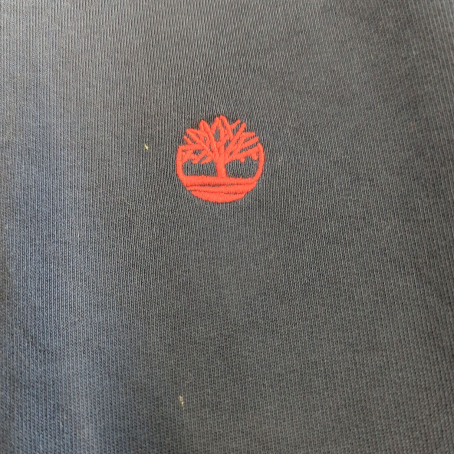 Timberland Navy Blue Crewneck Sweatshirt - Regular Fit