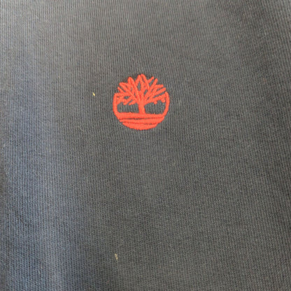 Timberland Navy Blue Crewneck Sweatshirt - Regular Fit
