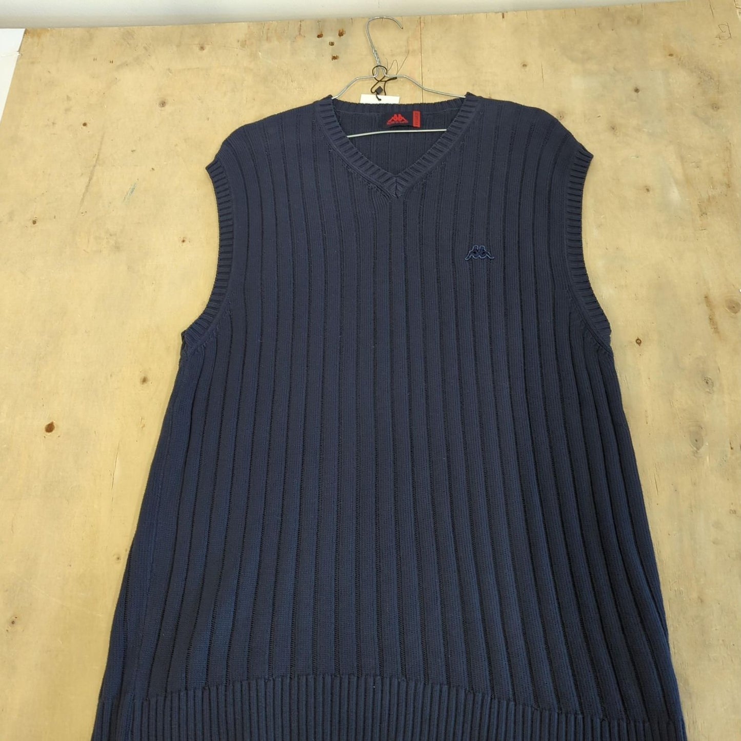 Robe di Kappa Navy Sleeveless Sweater Vest - XXL