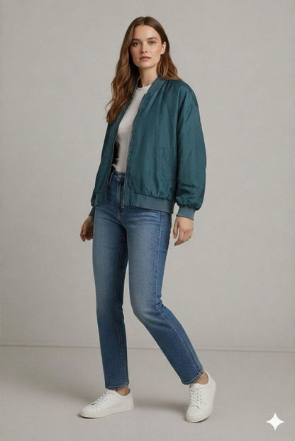 Teal Windbreaker Jacket - Size 56/58