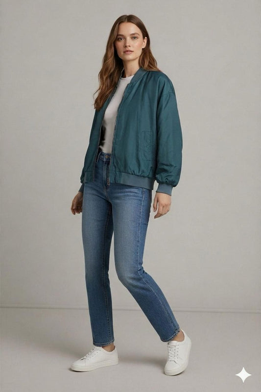 Teal Windbreaker Jacket - Size 56/58