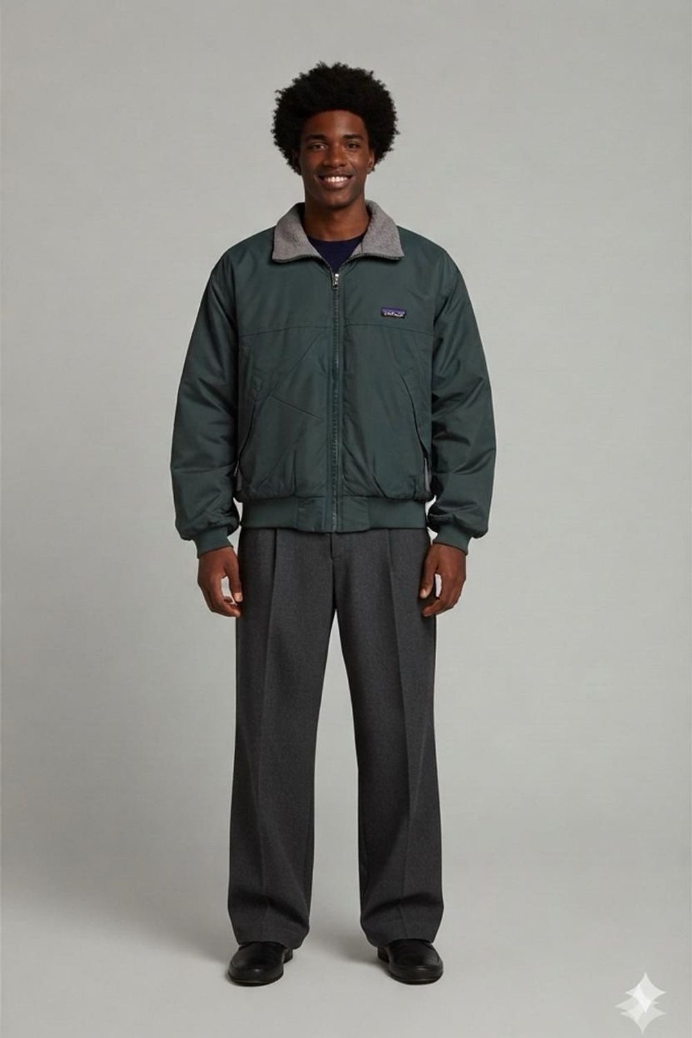 Patagonia Green Windbreaker Jacket - Size S