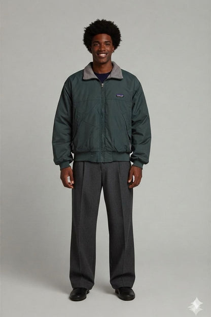 Patagonia Green Windbreaker Jacket - Size S