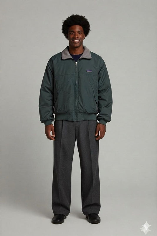 Patagonia Green Windbreaker Jacket - Size S