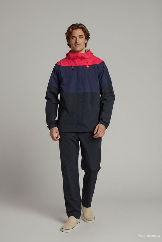 Helly Hansen Colorblock Windbreaker Jacket - Size XL